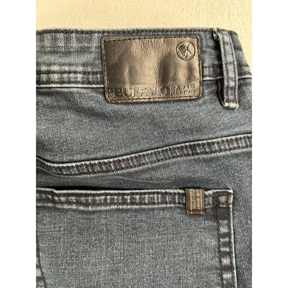 Buffalo David Bitton Jeans 36X33 Men's Jackson-X Straight Stretch Fit